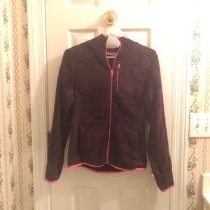 SO Dark Purple Furry Hoodie